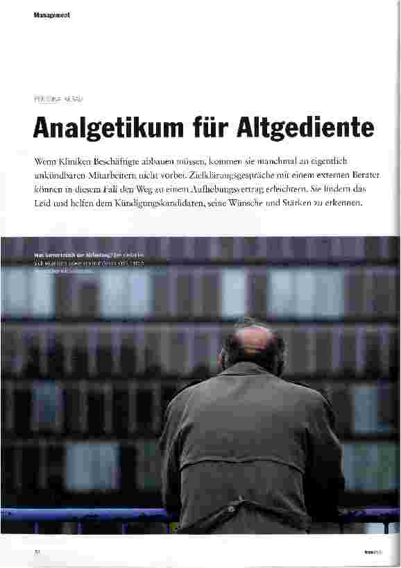 Vorschauseite 1: Analgetikum für Altgediente
