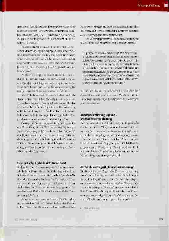 Vorschauseite 4: Expertenstandard Beziehungsgestaltung in der Pflege von Menschen mit Demenz