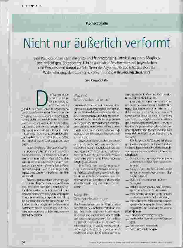 Vorschauseite 1: Nicht nur äußerlich verformt