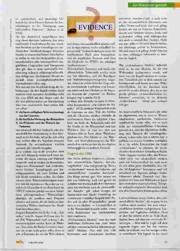 Vorschauseite 2: Wissenschaft und Wissensmacht