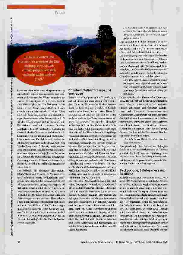 Vorschauseite 3: Ein Gesundheitsrezept für Umbruchphasen