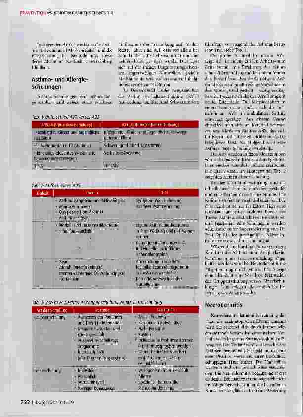 Vorschauseite 2: Implementierung von Patientenschulungen im Kardinal Schwarzenberg Klinikum, Abteilung Kinderund Jugendmedizin