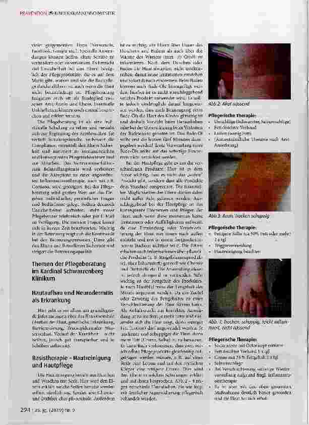 Vorschauseite 4: Implementierung von Patientenschulungen im Kardinal Schwarzenberg Klinikum, Abteilung Kinderund Jugendmedizin