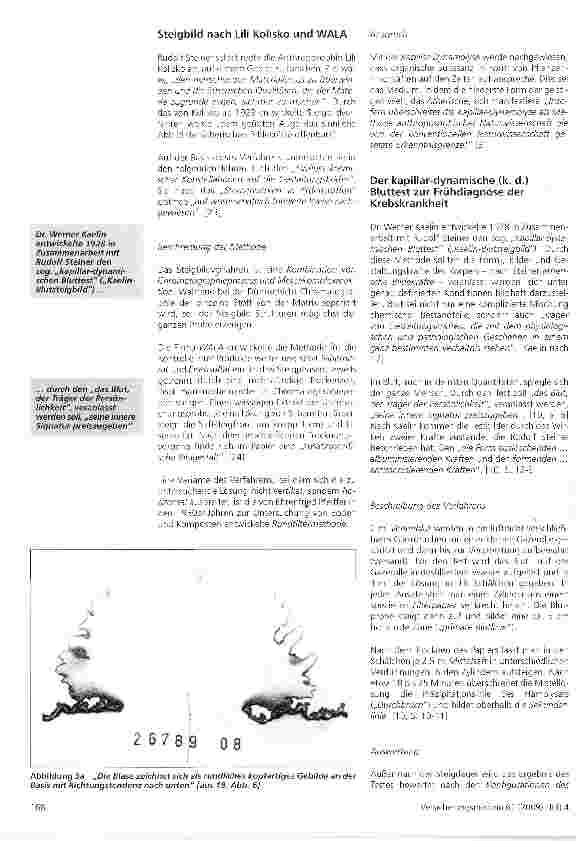 Vorschauseite 2: Die „bildschaffenden Methoden der anthroposophischen Medizin (II)