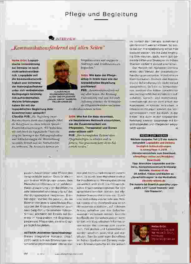 Vorschauseite 5: Von wegen SPRACHLOS