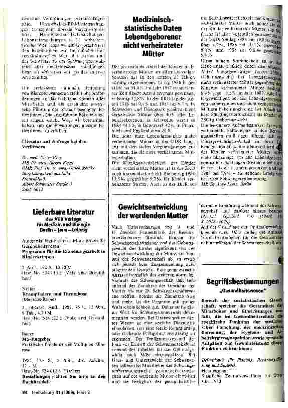 Vorschauseite 4: Besonderheiten der stationären Betreuung von Risikoschwangeren