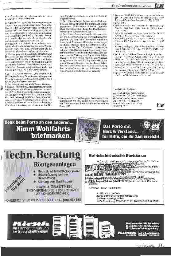 Vorschauseite 3: Die Auswirkungen des geplanten Vereins-Förderungsgesetzes für freigemeinnützige Krankenhäuser