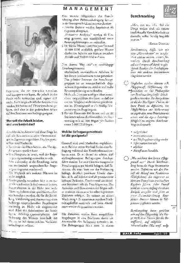 Vorschauseite 2: Bestandteil interner Qualitätsentwicklung