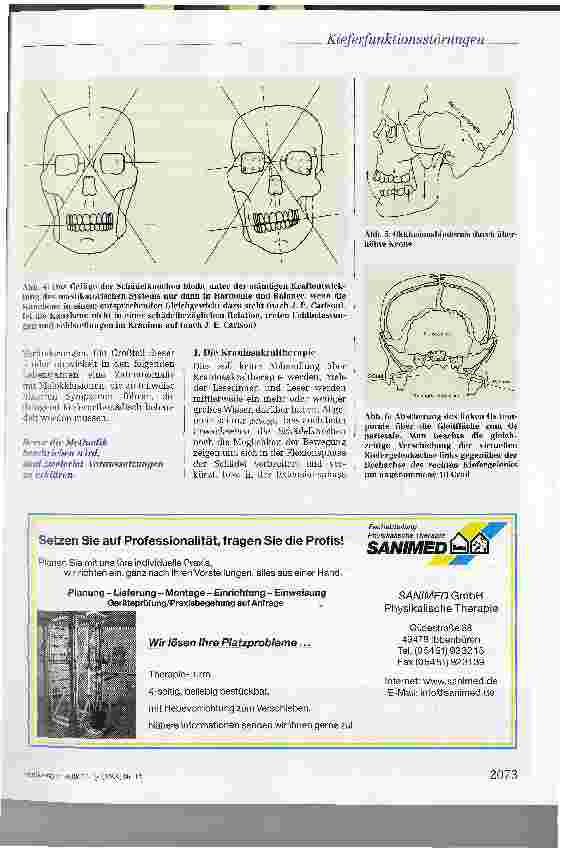 Vorschauseite 6: Kieferfunktionsstörungen und Zahnfehlstellungen mit ihren Auswirkungen auf die Körperperipherie