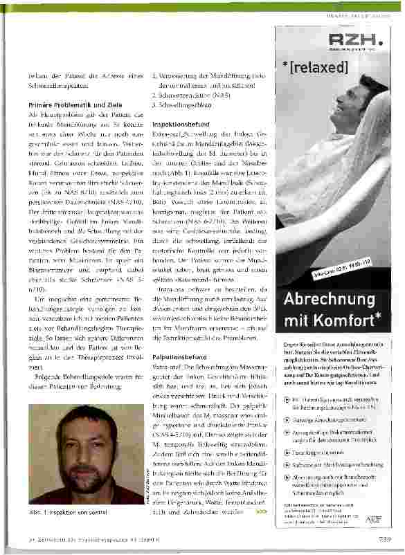 Vorschauseite 3: Physiotherapie bei CMD