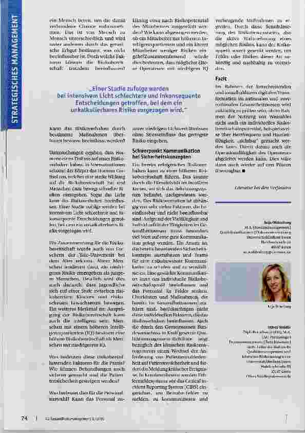 Vorschauseite 2: Sicherheitskonzepte im Krankenhausmanagement