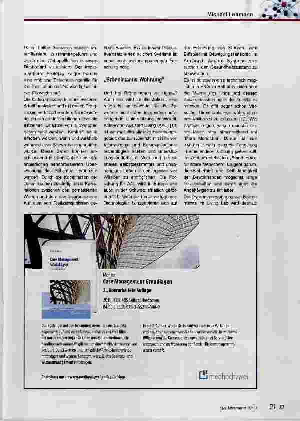 Vorschauseite 4: Care Management der Zukunft