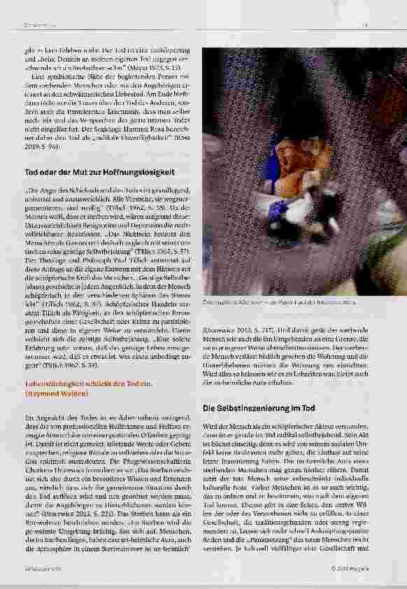 Vorschauseite 3: Zur Phänomenologie des Todes