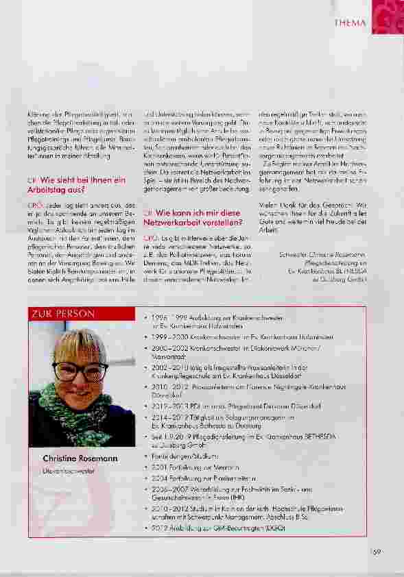 Vorschauseite 3: Nachsorgemanagement/Sozialdienst im Krankenhaus