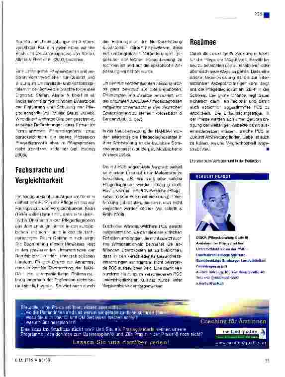Vorschauseite 2: Pflegeklassifikation im Wandel