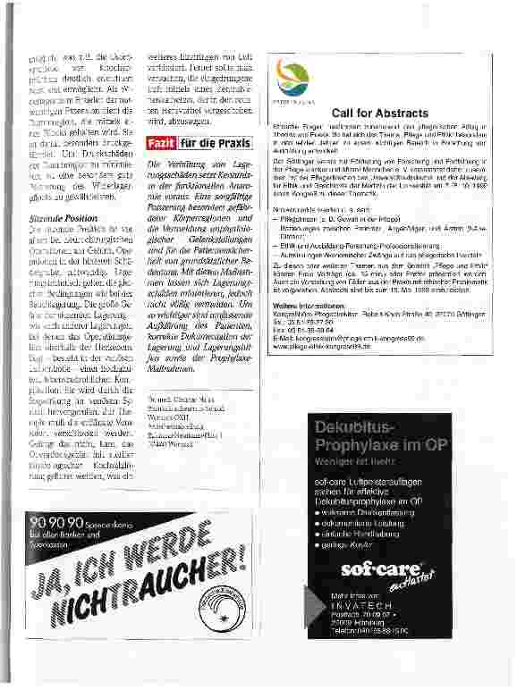 Vorschauseite 4: Vermeidung intraoperativer Lagerungsschäden