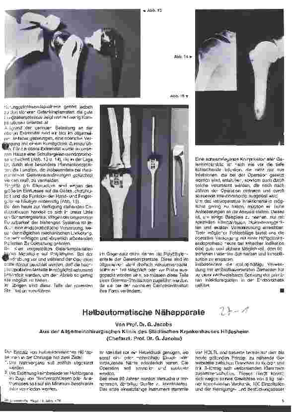 Vorschauseite 1: Halbautomatische Nähapperate