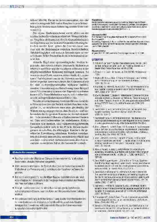 Vorschauseite 4: Aufhörversuche und -wille bei älteren Rauchern