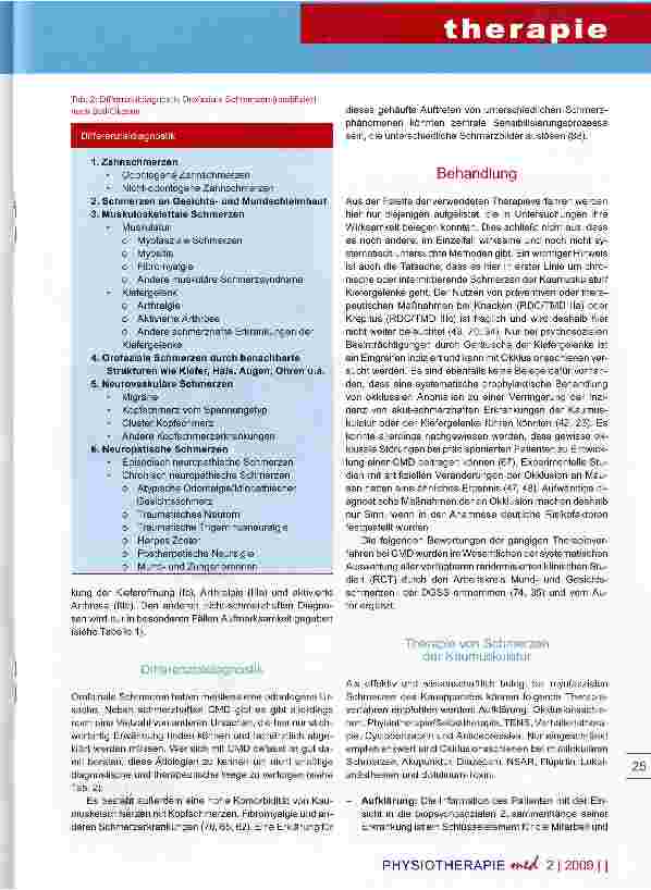 Vorschauseite 5: Kraniomandibuläre Dysfunktion