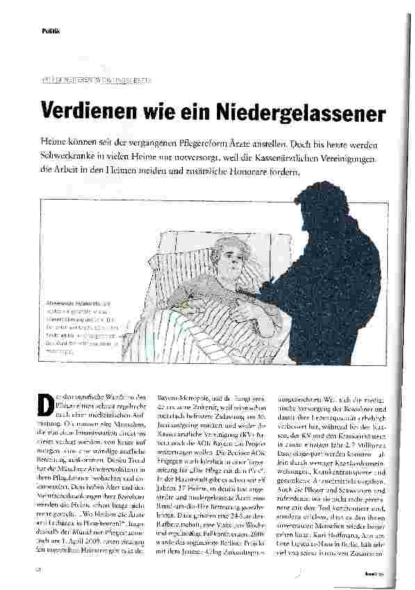 Vorschauseite 1: Verdienen wie ein Niedergelassener