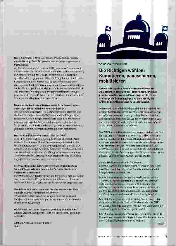 Vorschauseite 2: «Jede und jeder von uns hat Macht und Einfluss»