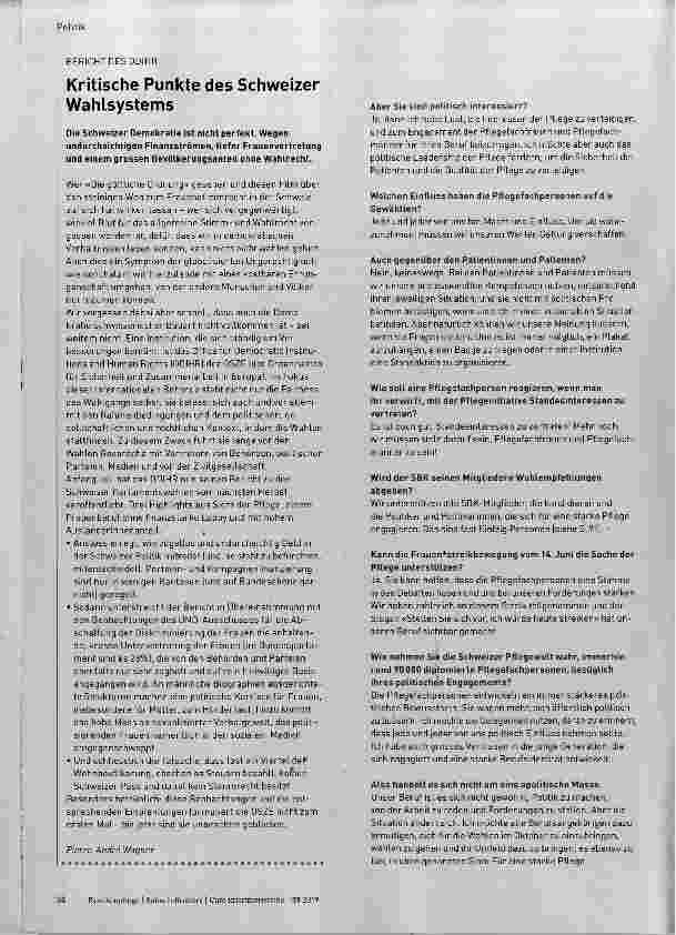 Vorschauseite 3: «Jede und jeder von uns hat Macht und Einfluss»