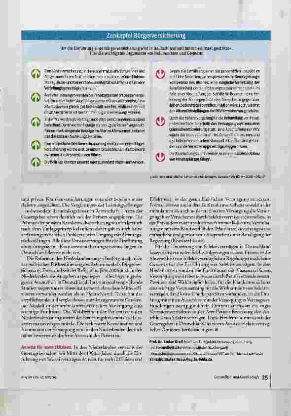 Vorschauseite 5: Sackgasse oder Königsweg?
