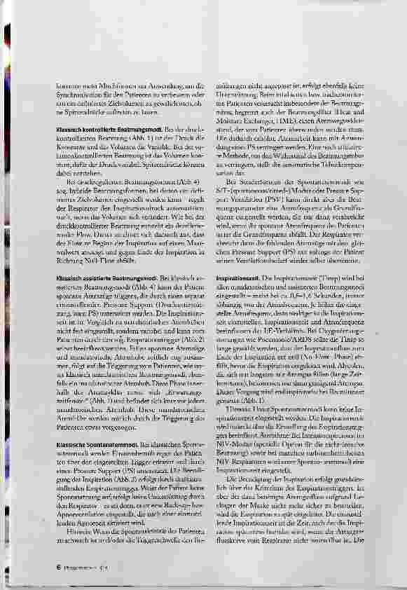 Vorschauseite 3: Einstellparameter kennen Beatmungskurven interpretieren