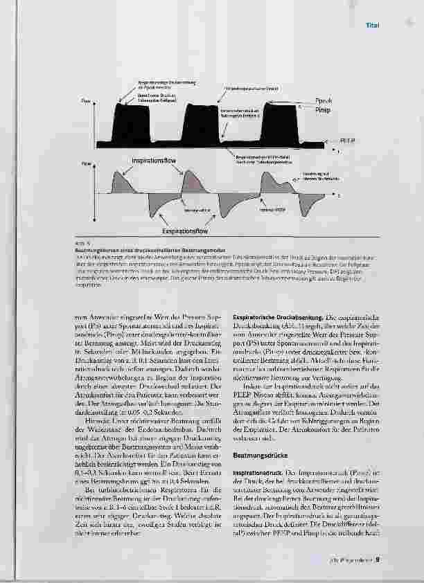 Vorschauseite 6: Einstellparameter kennen Beatmungskurven interpretieren