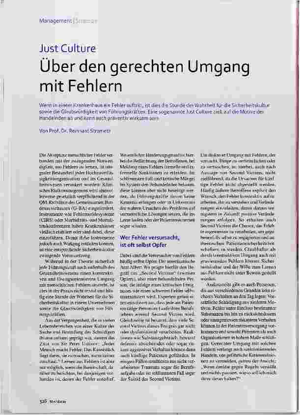 Vorschauseite 1: Über den gerechten Umgang mit Fehlern