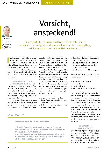 Vorschauseite 1: Vorsicht, ansteckend!