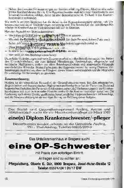 Vorschauseite 4: Sonderausbildung Hygieneschwester und -pfleger Ein Beitrag zur Gesundheitsversorgung