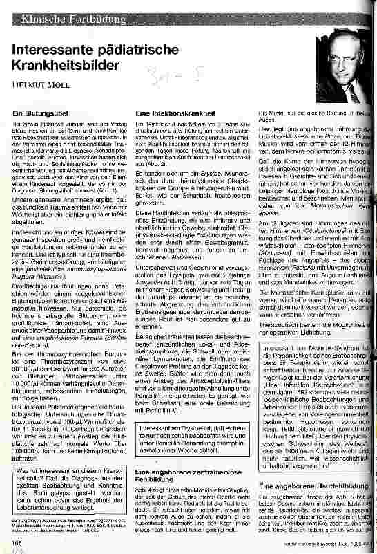 Vorschauseite 1: Interessante pädiatrische Krankheitsbilder