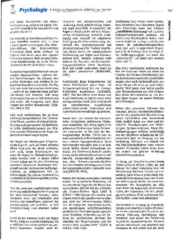 Vorschauseite 3: Körperliche Verletzlichkeit von Patienten und Auswirkungen auf die psychische Situation