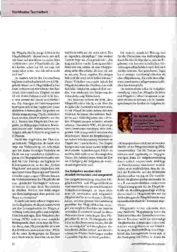 Vorschauseite 2: Anforderungen und Ängste