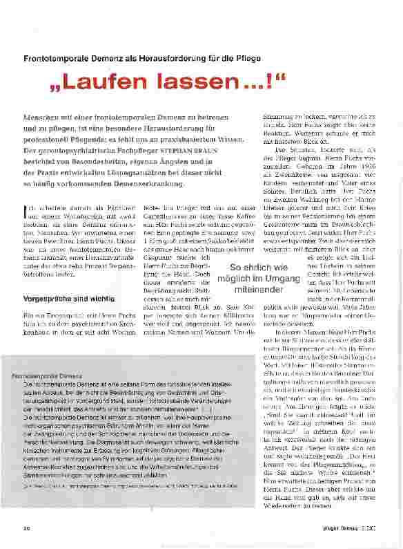 Vorschauseite 1: Laufen lassen