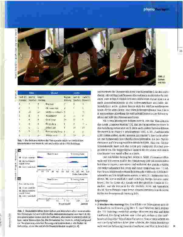 Vorschauseite 2: Gangtraining mitfunktioneller Elektrostimulation