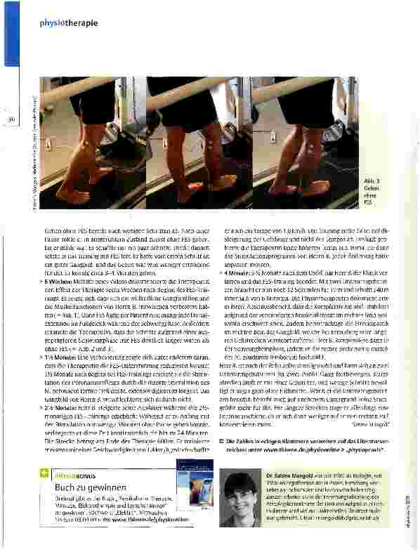 Vorschauseite 3: Gangtraining mitfunktioneller Elektrostimulation
