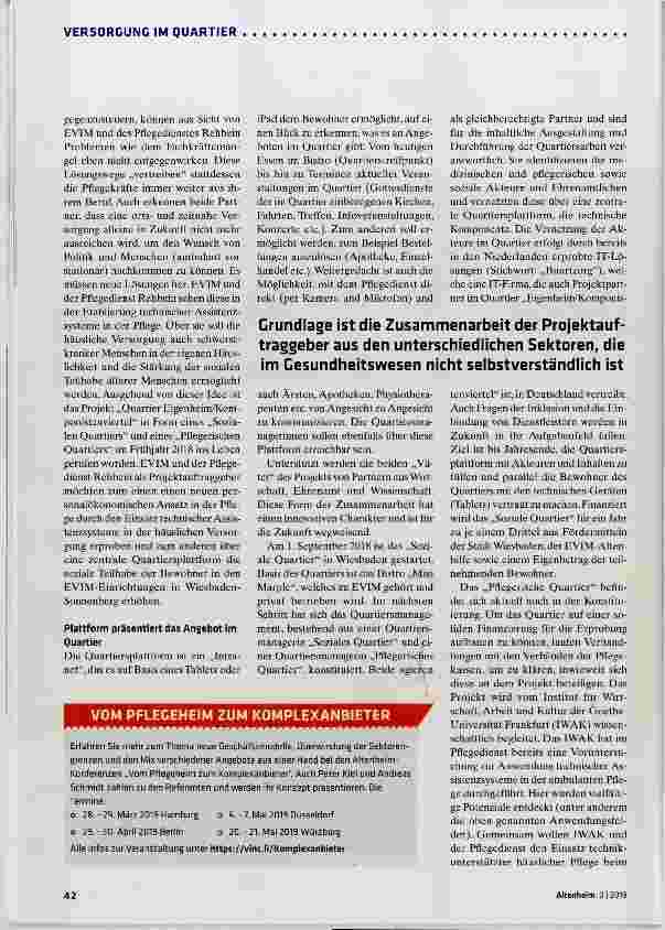 Vorschauseite 3: Alle Bedürfnisse im Blick