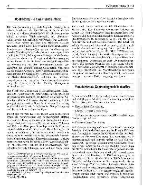 Vorschauseite 2: Contractingein effektives Mittel zur Senkung der Betriebskosten im Krankenhaus