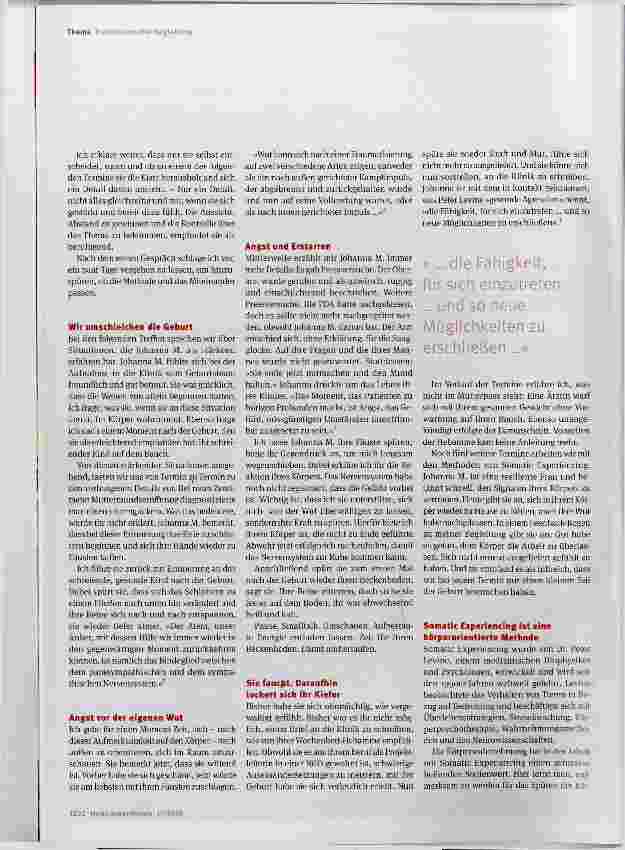 Vorschauseite 2: Mit Somatic Experiencing gewaltsame Geburtserfahrungen bewältigen