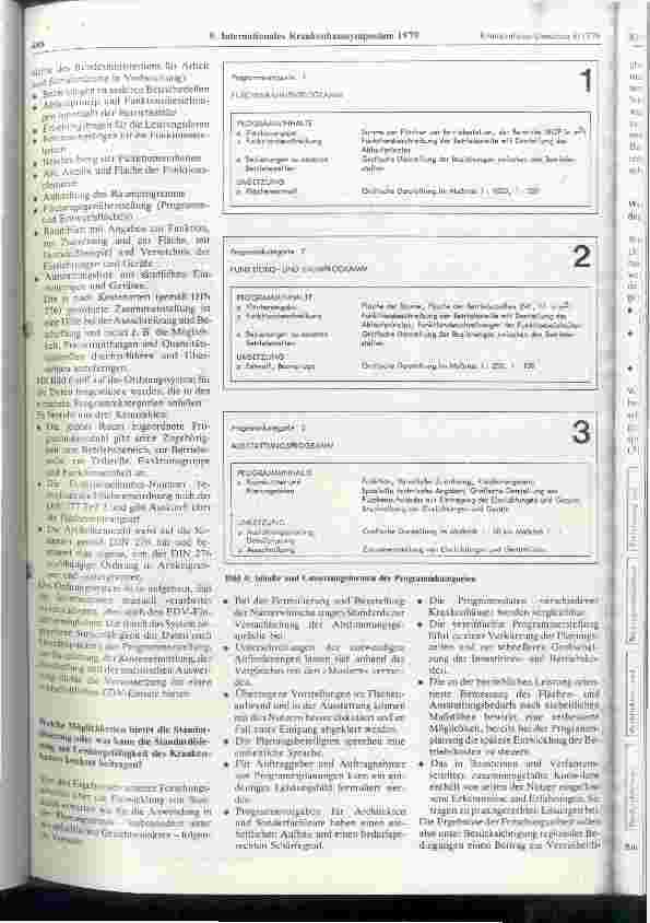 Vorschauseite 5: Möglichkeiten und Grenzen der Standardisierung im Krankenhausbau