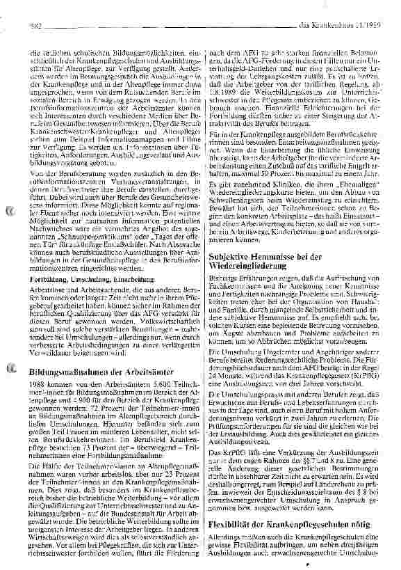Vorschauseite 5: Der Arbeitsmarkt für Pflegeberufe