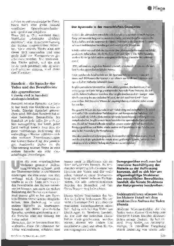 Vorschauseite 2: Ganzheitliche Medizin durch Ayurveda