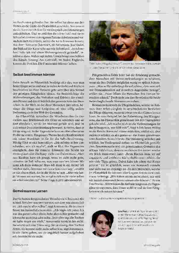 Vorschauseite 3: Begegnungen auf Augenhöhe