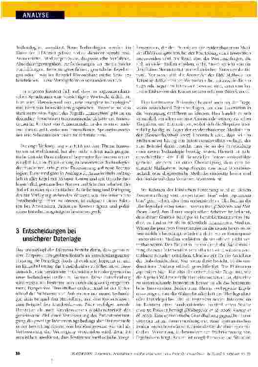 Vorschauseite 2: Innovationen und ihre Bewertung eine Frage der Perspektive