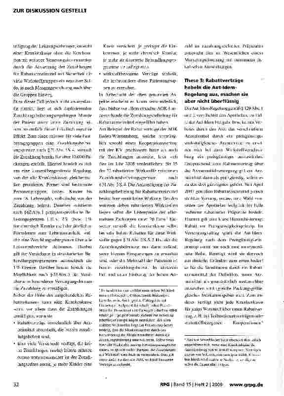 Vorschauseite 3: Zusammenhänge von Rabattverträgen und ausgewählten Steuerungsinstrumenten im Arzneimittelmarkt