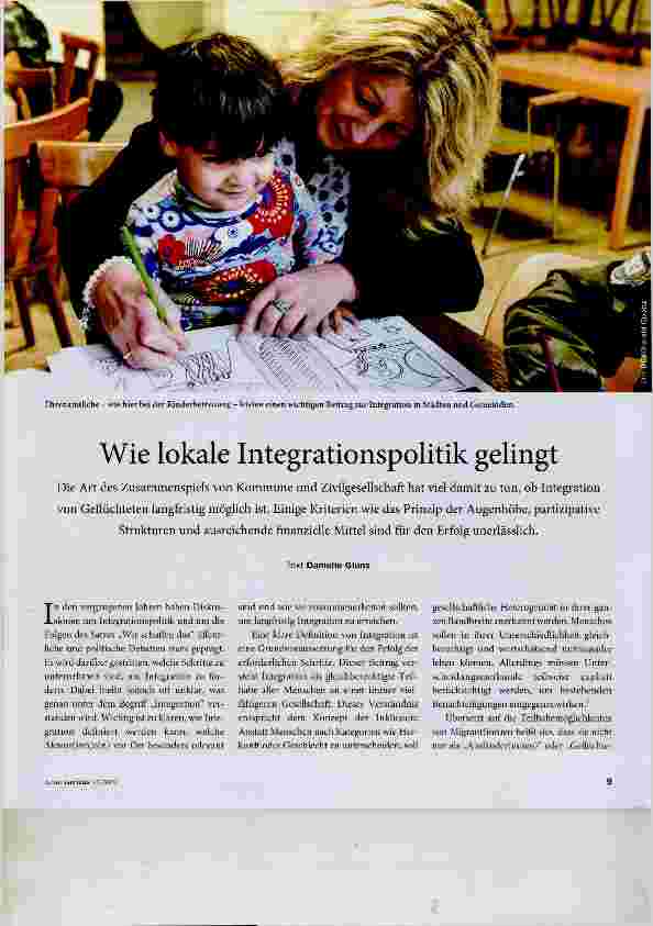 Vorschauseite 1: Wie lokale Integrationspolitik gelingt