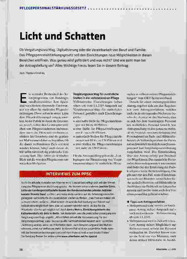 Vorschauseite 1: Licht und Schatten