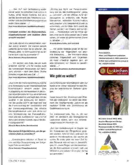 Vorschauseite 2: Qualitätsmanagement und Qualitäts lernen mit Verantwortung